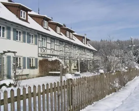 Отель Oberamer Hof Бад-Заульгау